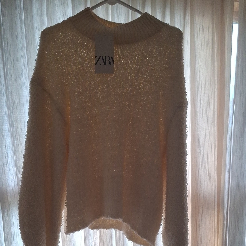 Zara Cream Sweater for Women